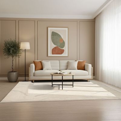 La Perle Modern Abstracts Rugs 200X300 White