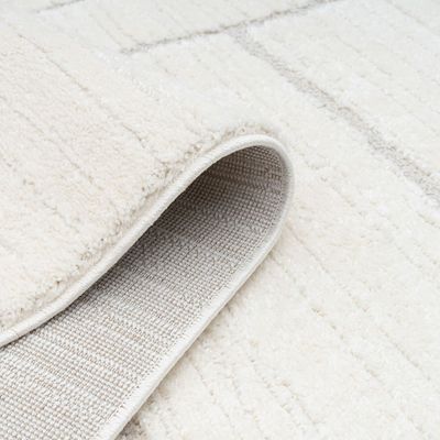 La Perle Modern Abstracts Rugs 240X340 White Rust