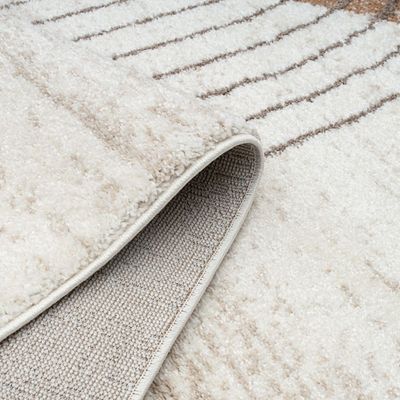 Percy Modern Abstracts Rugs 160X230 White Rust