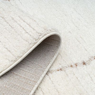 La Perle Modern Abstracts Rugs 240X340 White Rust