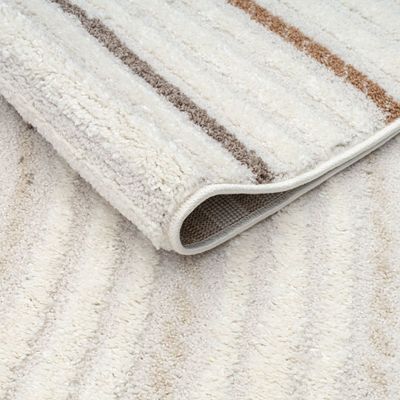 La Perle Modern Abstracts Rugs 160X230 White Rust