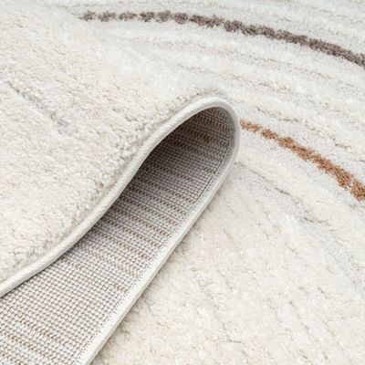 La Perle Modern Abstracts Rugs 240X340 White Rust