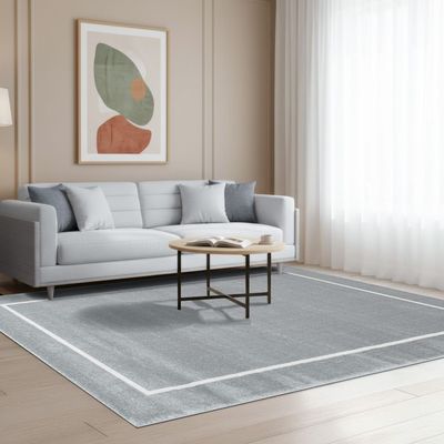 Sahara Plain Solids Rugs 200X300 Lt Grey