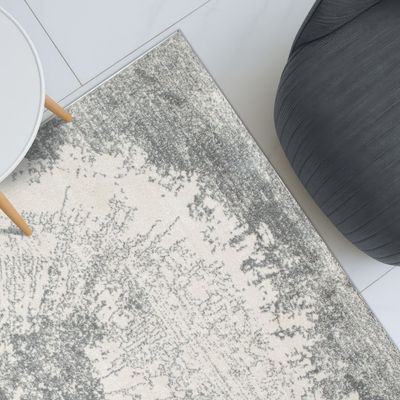 Sahara Modern Abstracts Rugs 200X300 White Grey