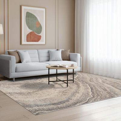 Sahara Modern Abstracts Rugs 200X300 Brown