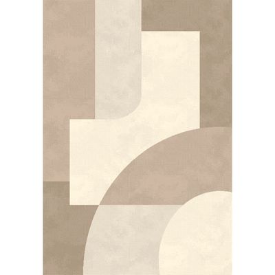 Sahara  Modern Abstarct Rugs 160X230 Cream