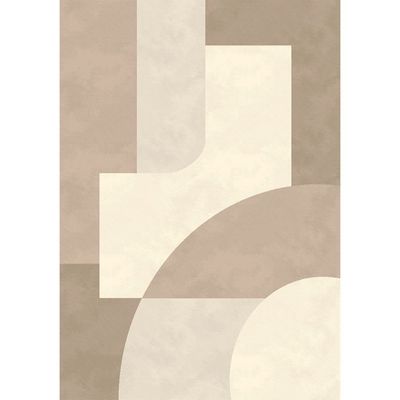 Sahara  Modern Abstarct Rugs 240X340 Cream