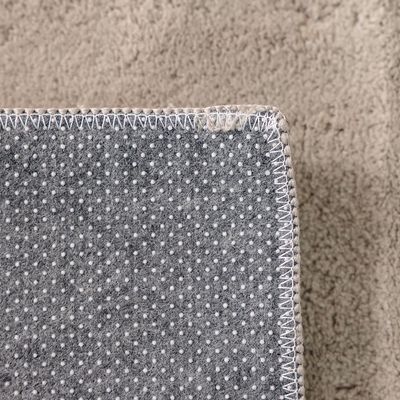 Nova Tufted Shaggy Solid Mat 50X90 Camel 