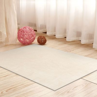 Nova Tufted Shaggy Solid Mat 50X90 Cream
