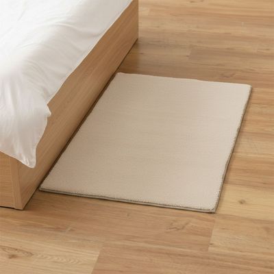 Nova Tufted Shaggy Solid Mat 50X90 Cream