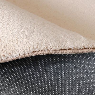 Nova Tufted Shaggy Solid  Rugs 150X150 Cream