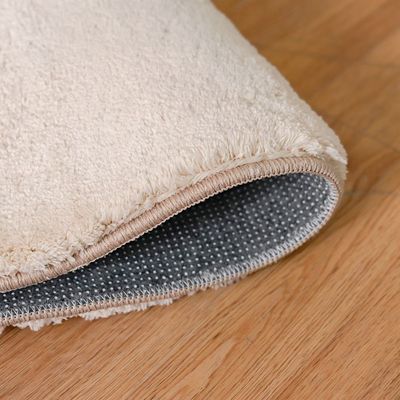 Nova Tufted Shaggy Solid  Rugs 150X150 Cream