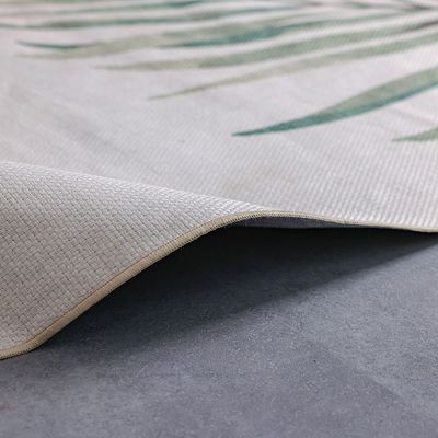 Harper Outdoor Washable Leaf Rugs 160X230 Green