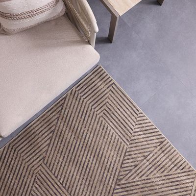 Harper Outdoor Washable Geometric Rugs 200X300 Black