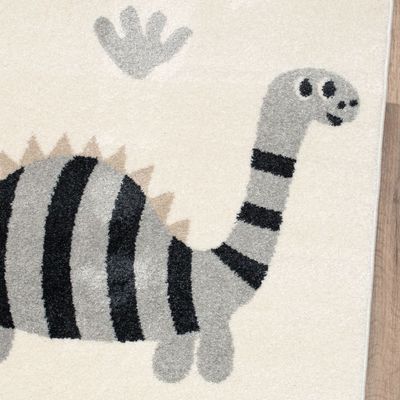 Kinder Dino Kids Rugs 160X230-Grey