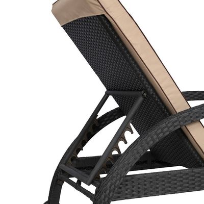 Diana Rattan Lounger - Beige