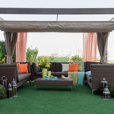 Rattan Pergola 