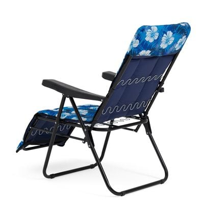 Clara Beach Recliner Chair- Blue