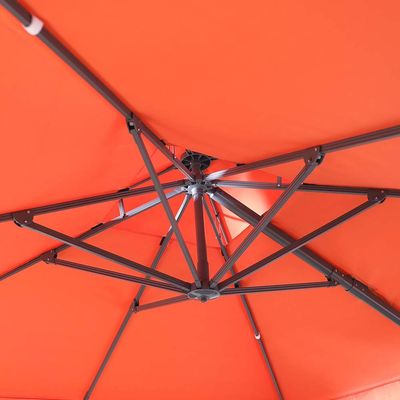 Aura Umbrella with Base - Rust