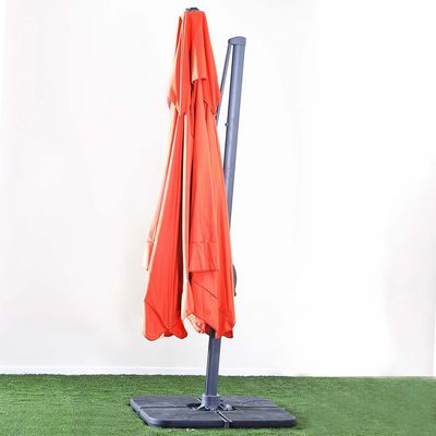 Aura Umbrella with Base - Rust