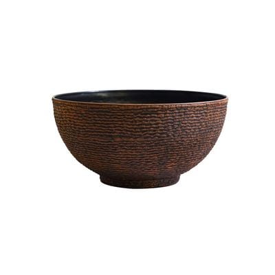 Flower Pot With Plate - Sn2 Brown - KD5542Sn+200S