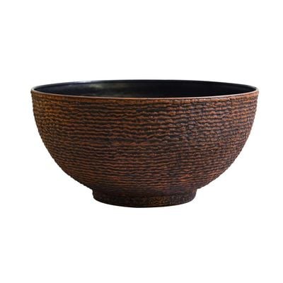 Flower Pot With Plate - Sn2 Brown - KD5542Sn+200S