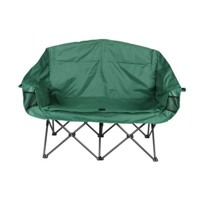 2 Seater Folding Chair - Green