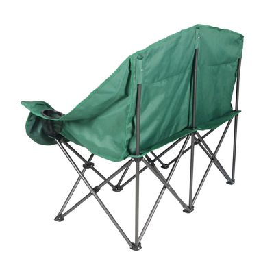 2 Seater Folding Chair - Green