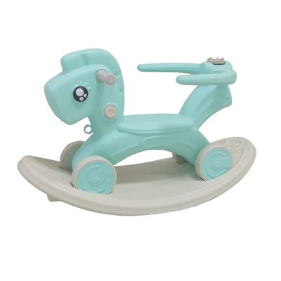 Kids Car & Rocking Horse - Blue