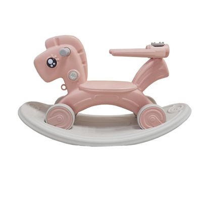 Kids Car & Rocking Horse - Pink