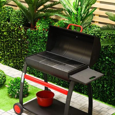 Charcoal Grill Black & Red - Ky838Ar