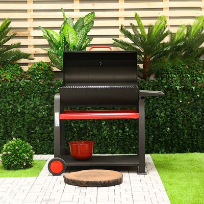 Charcoal Grill Black & Red - Ky838Ar