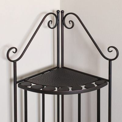 3-T Metal Corner Rack 35X35X142Cm