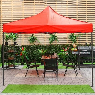 Promo Gazebo - Red - 3x3 m