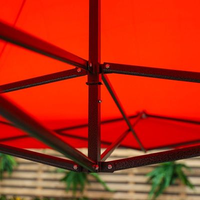 Promo Gazebo - Red - 3x3 m