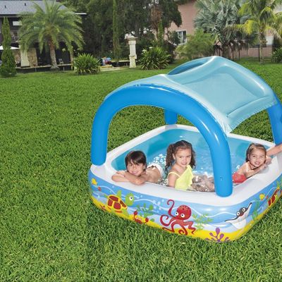 Bestway Play Pool With Canopy 140X140X114 cm