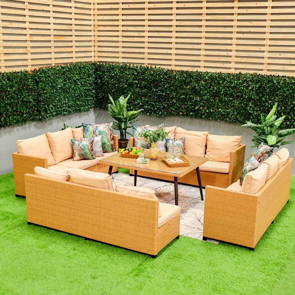 10 seater deals garden sofa set