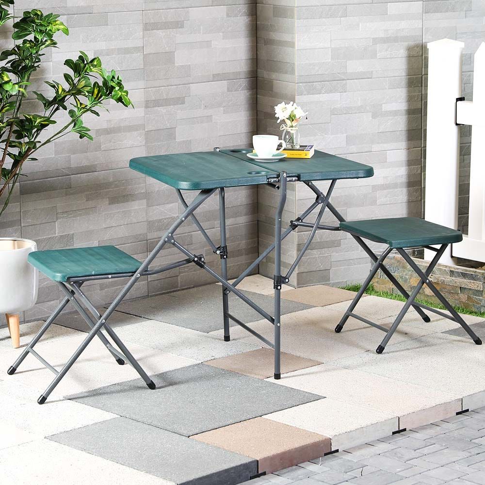 Folding picnic table clearance and chairs set