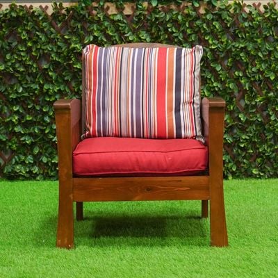 Majesco 1-Seater Outdoor Sofa - Brown