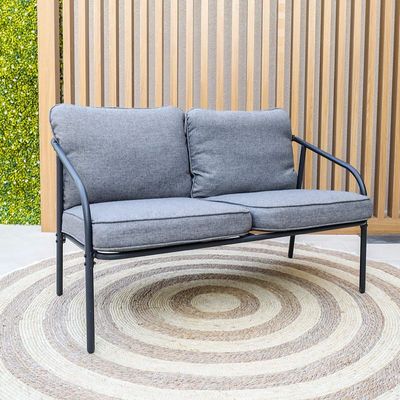 Lazio 4-Seater Outdoor Sofa Set - Grey