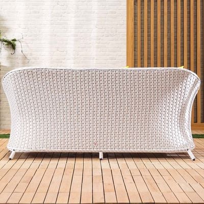 Venus 5-Seater Outdoor Sofa Set - White 