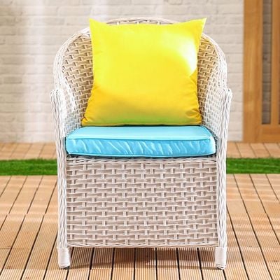 Venus 5-Seater Outdoor Sofa Set - White 