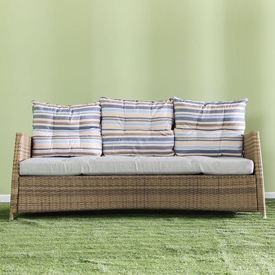 Cove 5-Seater Outdoor Sofa Set - Brown