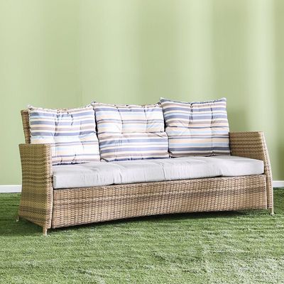 Cove 5-Seater Outdoor Sofa Set - Brown