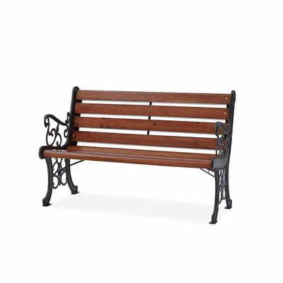 Wuden 3-Seater Park Bench - 120 cm