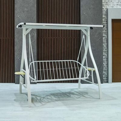 Elegance 3-Seater Swing with Canopy - Blue 