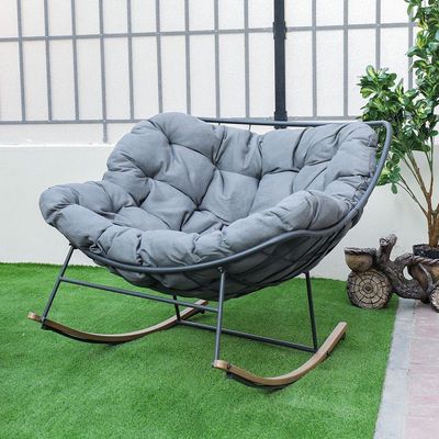 Emily Rocking Chair - Grey