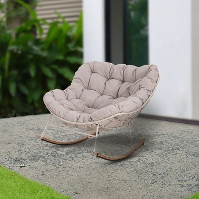 Buy Emily Rocking Chair Cream Online Danube Home UAE