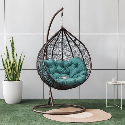 Alfa 1-Seater Swing Chair - Green