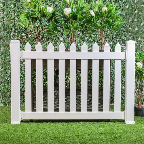 Pvc Fence -150x100 cm - White